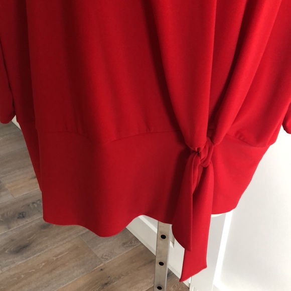 Joseph Ribkoff Vibrant Red Blouse - Picture 5 of 8